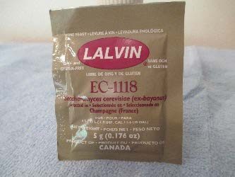 a bag of wine yeast.