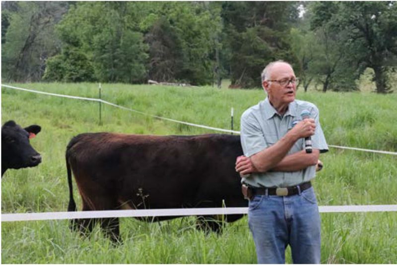 Bob Brame describes his history with tall fescue to other farmers trying to manage the tall fescue problem.